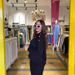 Ensemble jupe- top en noir