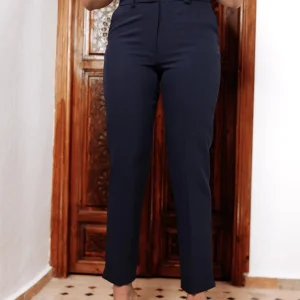 Pantalon en bleu marine