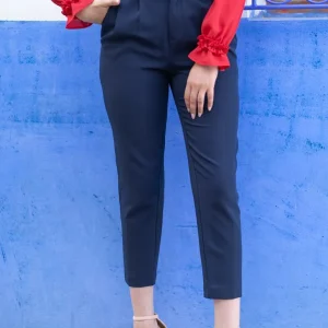 Pantalon bleu marine