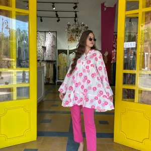 Chemise imprimée floral