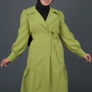 cardigan en vert pistache