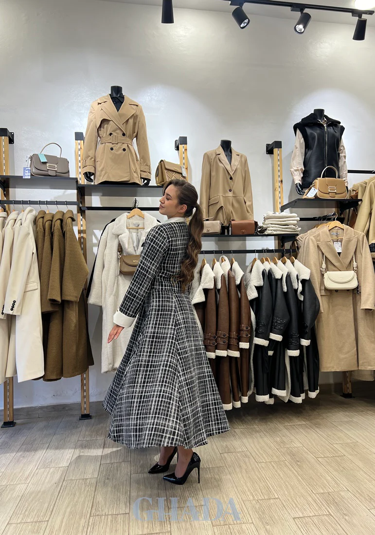 Ensemble veste - jupe en tweed – Image 4