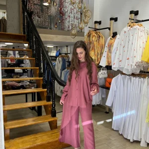 Ensemble chemisier et pantalon