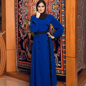 ROBE A BOUTONNAGE CROISEE