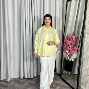 Chemise en jaune