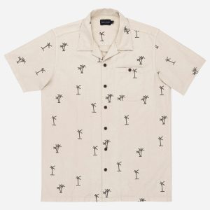 Palm Tree Sand Chemise BASK IN THE SUN