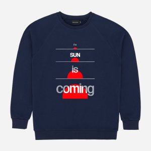 Sun Navy Sweat BASK IN THE SUN
