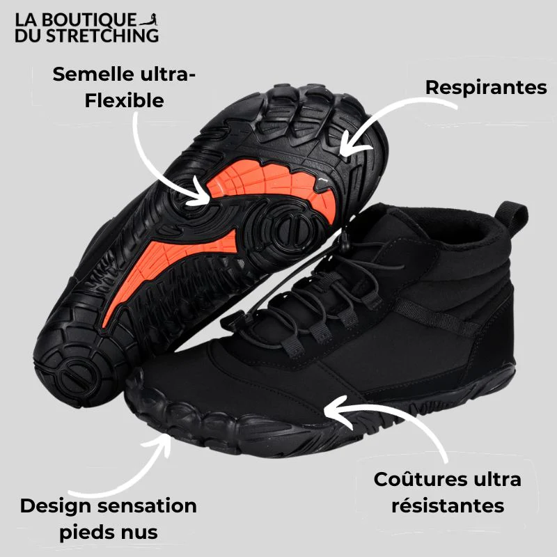 BareBoots™ - Bottes hiver sensation pieds nus universelles – Image 4