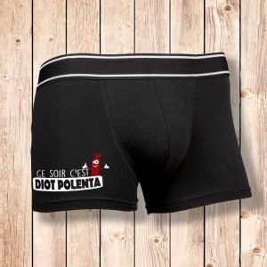 BOXER : CE SOIR C&rsquo;EST DIOT POLENTA