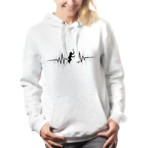 SWEAT FEMME : CASCADE DE GLACE BATTEMENTS DE COEUR