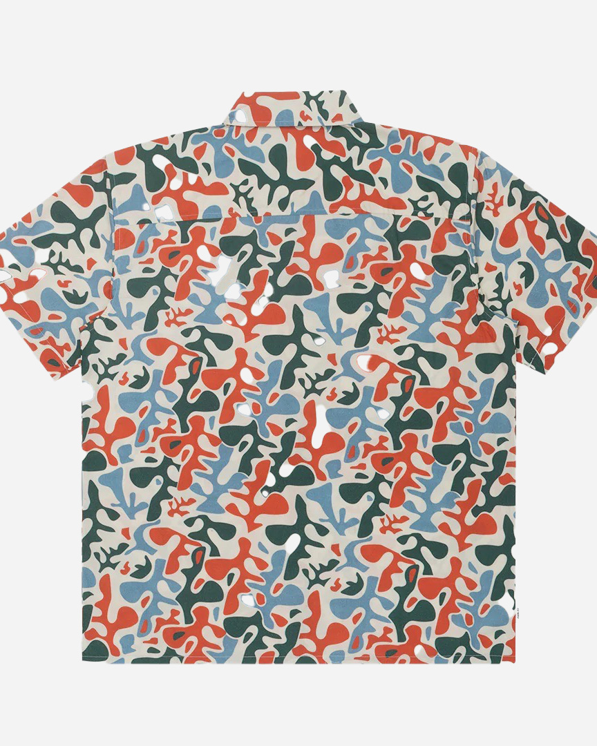 Chemise Manches Courtes camouflage Corail Puerto PARLEZ – Image 7