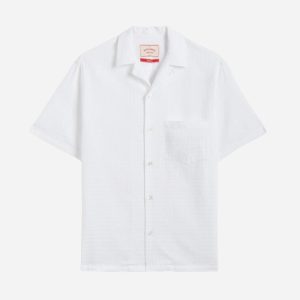 Chemise Manches Courtes Favo White PORTUGUESE FLANNEL