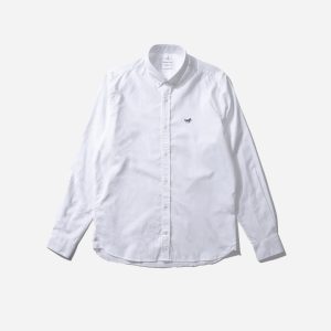 Chemise Duck Oxford Blanc EDMMOND STUDIOS