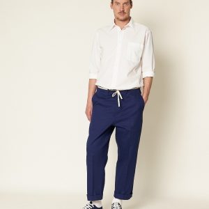 Chino 01 Ink Blue MERZ B.SCHWANEN