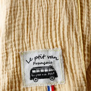 Echarpe Dune jaune vanille