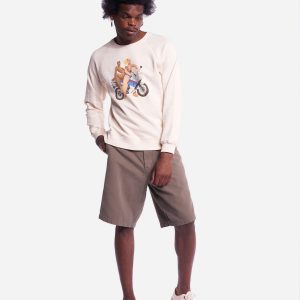 Free Wheels Sweat Écru OLOW