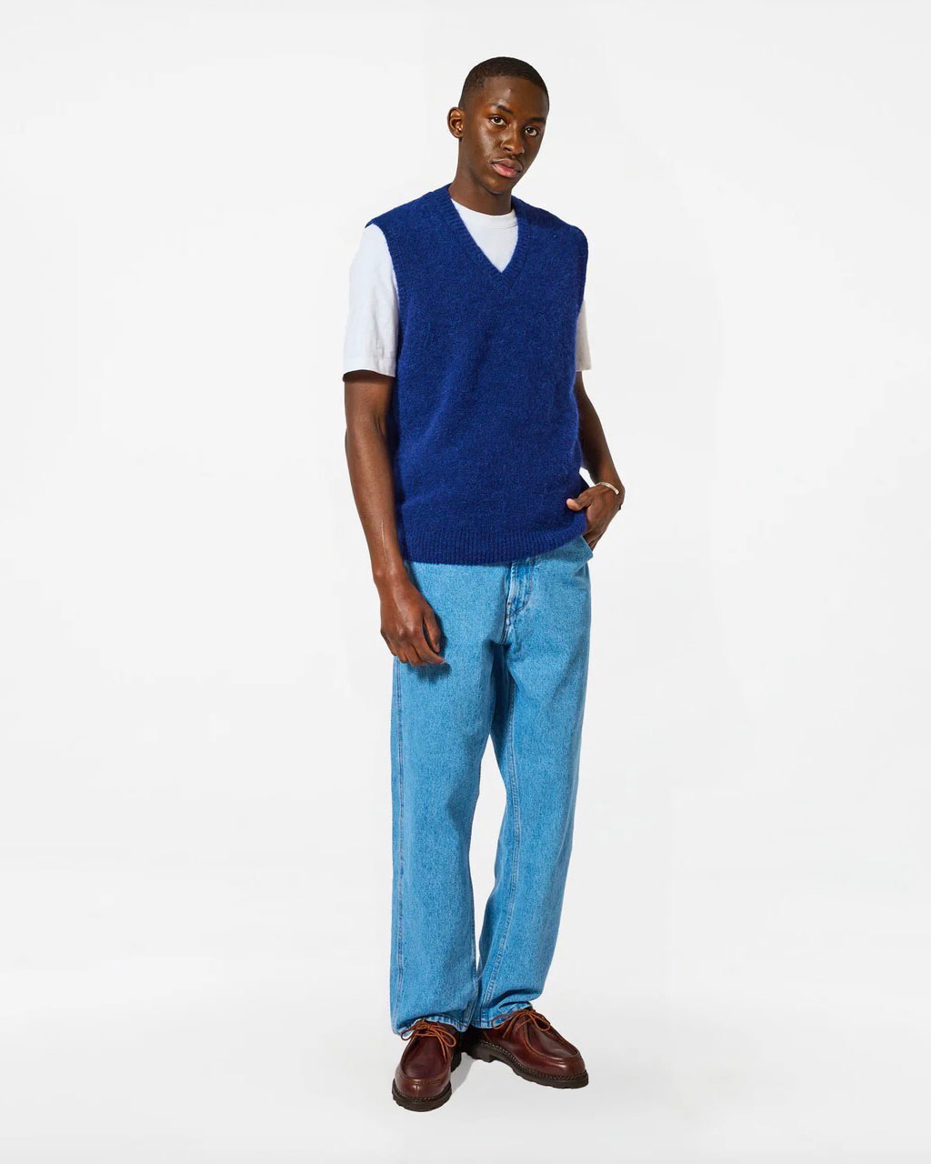 Pull Alpaga Baby Firas Dark Blue HOMECORE – Image 3