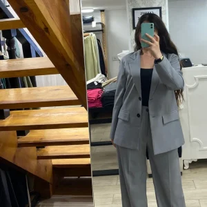 Ensemble tailleur en gris