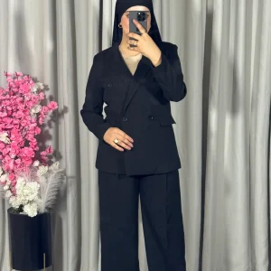 Ensemble tailleur en noir