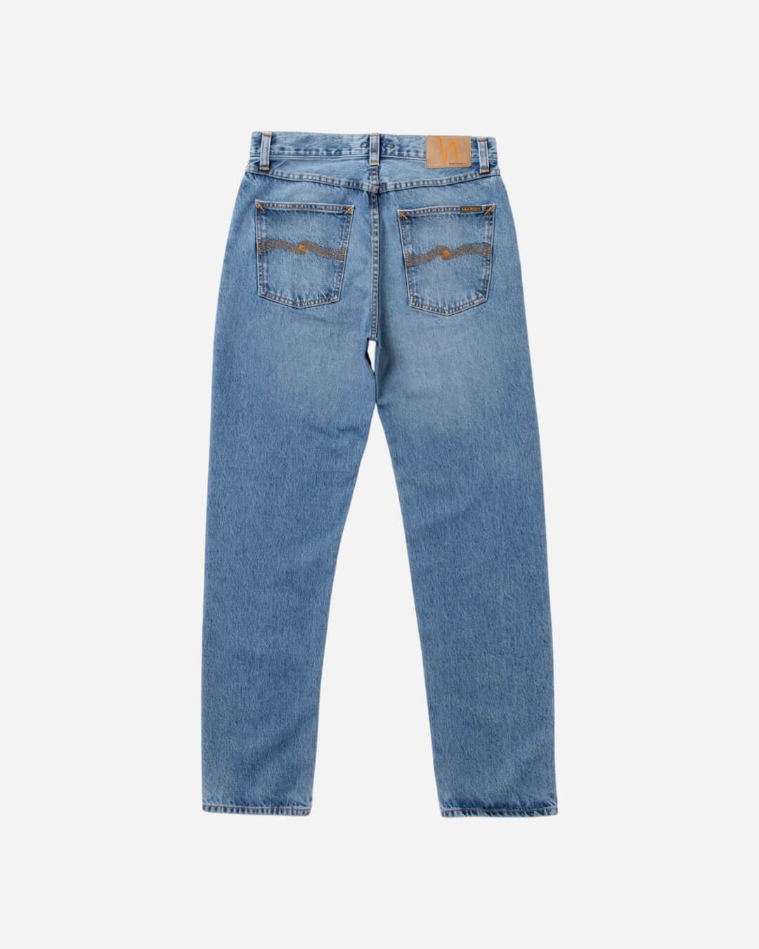 Rad Rufus Indigo Blues | Nudie Jeans – Jean droit taille haute coton organique – Image 2