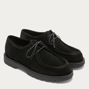 Padror VV Noir – Derby en cuir velours, style iconique et robuste | KLEMAN