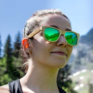 LUNETTES EN BOIS CLAIR