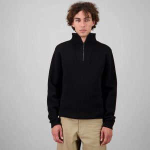 Pull Camionneur Youri Noir NITTO KNITWEAR