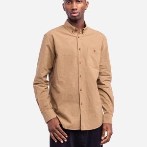 Chemise Classico Afel Taupe OLOW