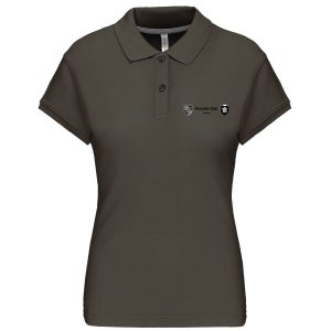 Polo Femme Dark Khaki Club