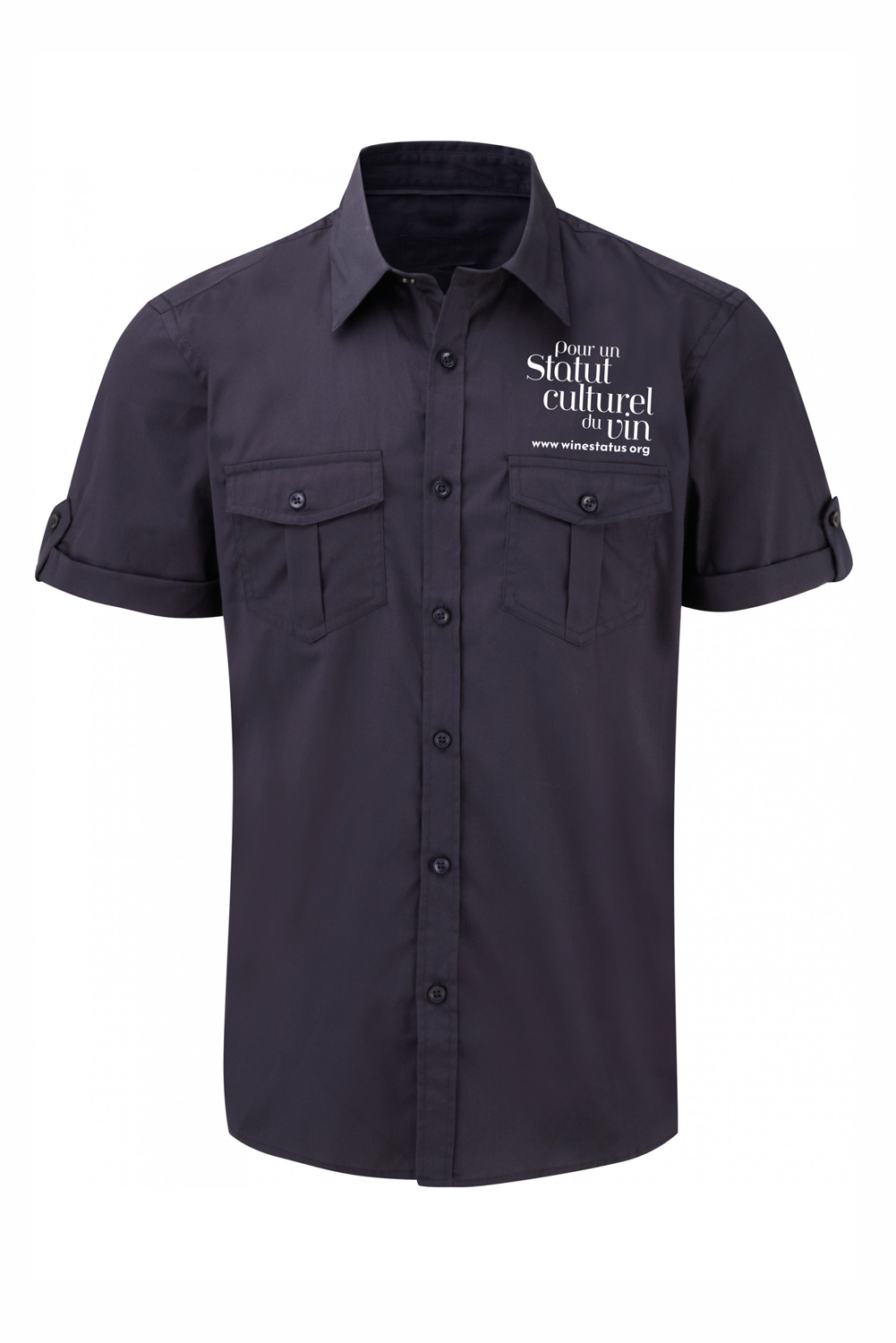 Chemise “Statut culturel du vin” – Homme – Image 3