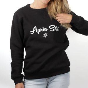 PROMO PULL FEMME : APRES SKI-NOIR-M