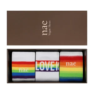 Pack3 Love is Love – Meias Pride em Algodão Orgânico