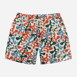 Short à motifs camouflage Corail Puerto PARLEZ