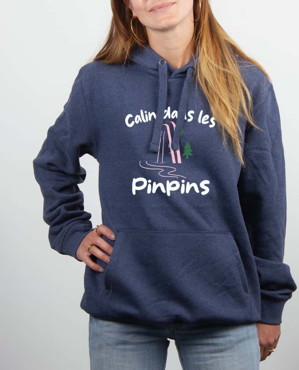 SWEAT FEMME : CALIN DANS LES PINPINS – Image 3