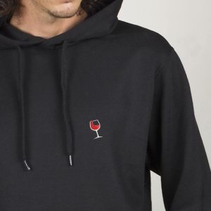 SWEAT BRODE HOMME : VERRE DE VIN