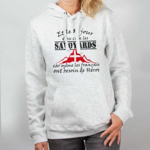 SWEAT FEMME : DIEU CREA LES SAVOYARDS