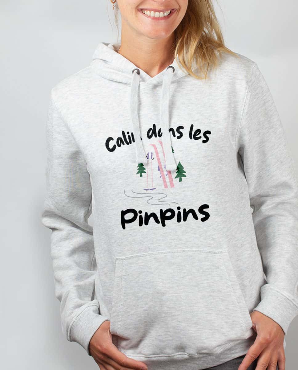 SWEAT FEMME : CALIN DANS LES PINPINS – Image 5