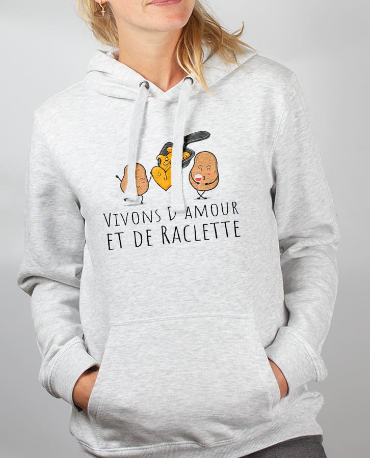 SWEAT FEMME : VIVONS D’AMOUR ET DE RACLETTE – Image 5