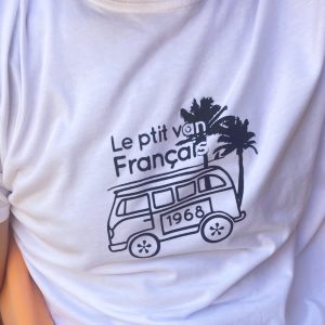 T Shirt Van Epure Blanc Noir