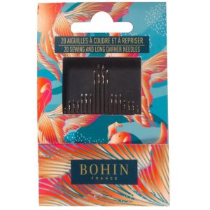 Carnet de 20 aiguilles collection marine (Poisson rouge)