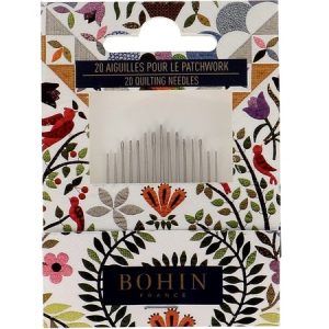 Carnet de 20 aiguilles spéciales patchwork