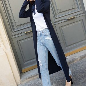 Strickjacke Prune lang