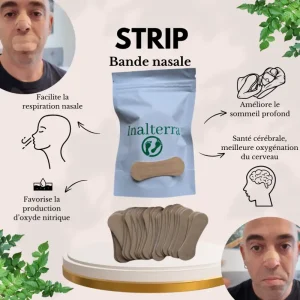 Bande nasale strip – respirez facilement, dormez mieux