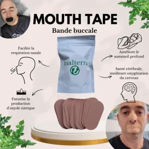 Bandes buccales pour respiration nasale