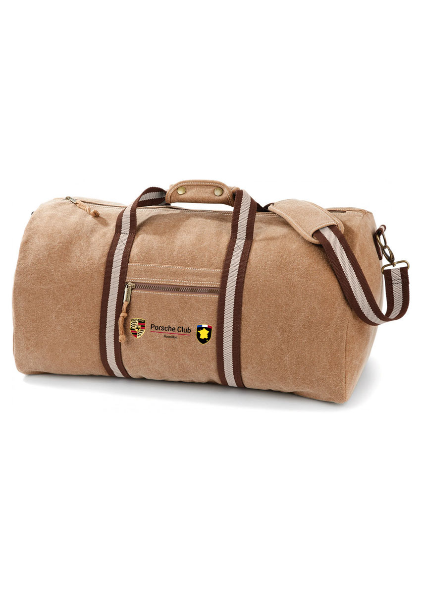 Sac de voyage vintage en toile