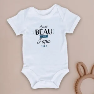 Body bébé Aussi beau que papa