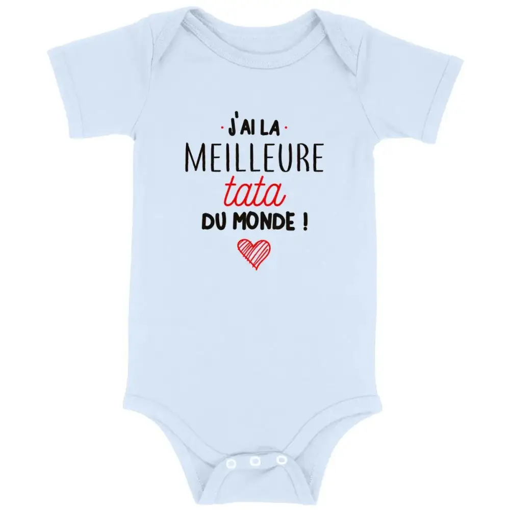 Body bébé J'ai la meilleure tata du monde – Image 4