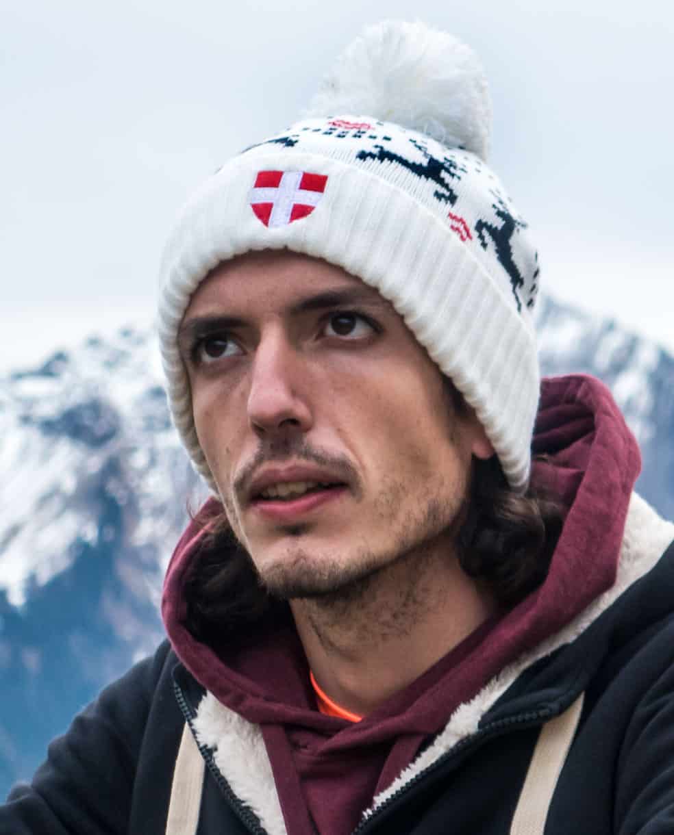 BONNET HIVER BRODE : SAVOIE – Image 3