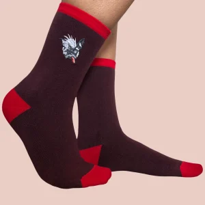 Doggie Meias Bordeaux