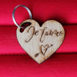 Porte-Clés Cœur Je T&rsquo;aime